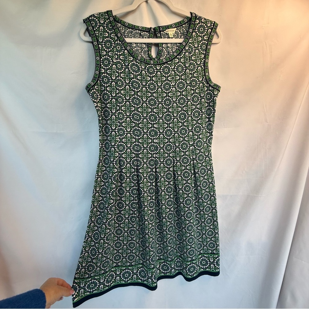 Max Studio Green And White Patterned Mini Dress - image 2